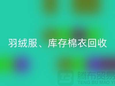 服装尾货米兰（中国）体育官方网站公司：羽绒服、库存棉衣和连衣服的环保再生
