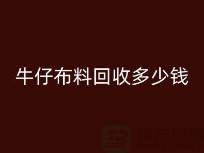 牛仔布料米兰（中国）体育官方网站多少钱？上海腾布贸易为您解答