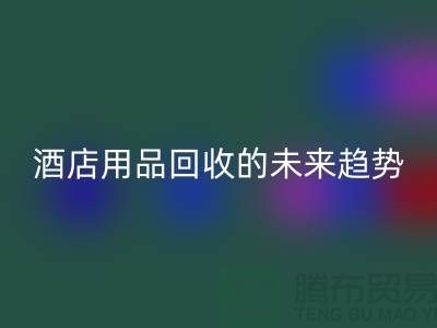 创意变现：酒店用品米兰（中国）体育官方网站的未来趋势
