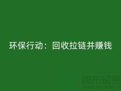 绿色环保行动：米兰（中国）体育官方网站拉链并赚钱！一吨拉链的经济价值
