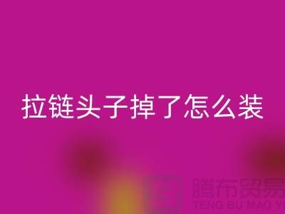 拉链头子掉了怎么装上去