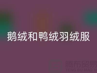 鹅绒和鸭绒羽绒服哪个更保暖——海宁羽绒收购厂家