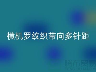 横机罗纹织带向多针距特殊功能方向发展-库存服装辅料米兰（中国）体育官方网站公司