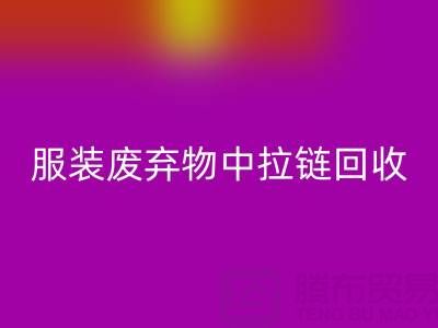 服装废弃物中拉链米兰(中国)体育官方网站的特殊性及应对措施
