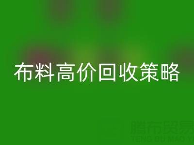 服装厂尾货的布料高价米兰(中国)体育官方网站策略与实践决定成交率